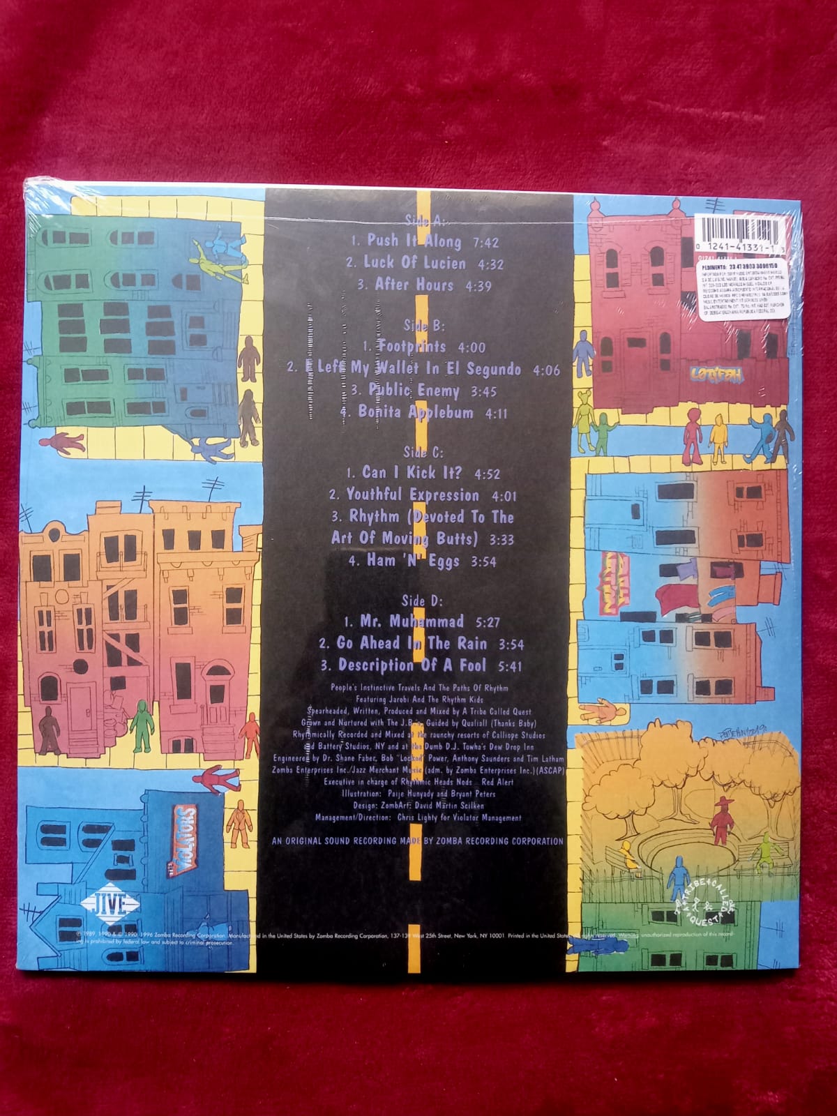 A Tribe Called Quest. People’s Instinctive Travels and the Paths of Rhythm. Vinilo doble nuevo.formato muerto