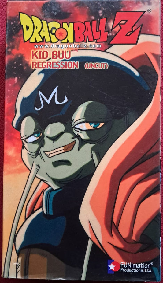 Dragon Ball Z - Kid Buu: Regression - VHS Edited Version en buen estado. formato muerto