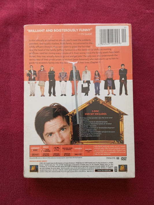 Arrested Development primera temporada DVD formato muerto netflix