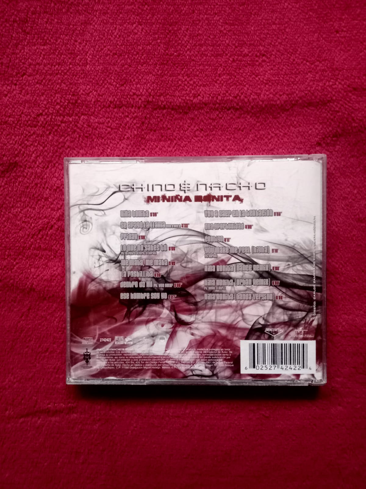 Chino & Nacho – Mi Niña Bonita. Cd nacional en buen estado. formato muerto tienda de discos en mexico