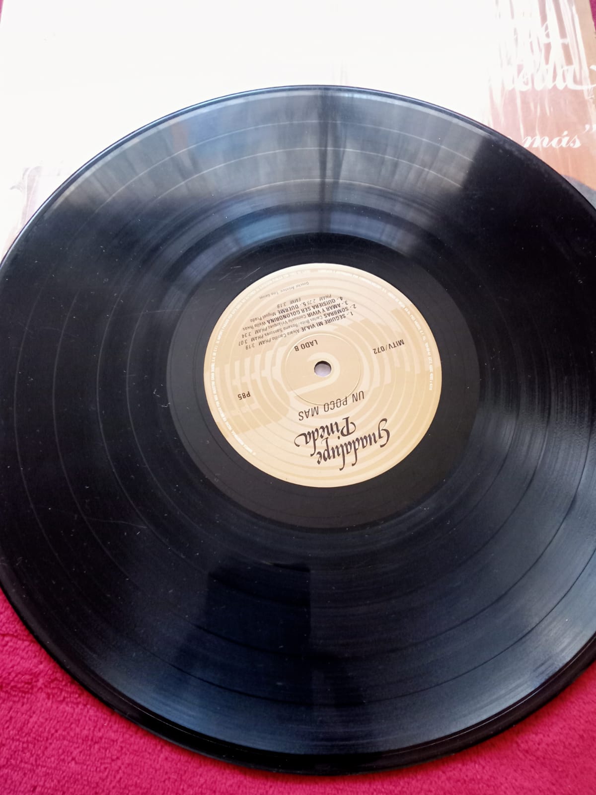 Guadalupe Pineda – Un Poco Mas. Vinilo. formato muerto tienda de discos en mexico