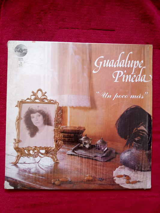 Guadalupe Pineda – Un Poco Mas. Vinilo. formato muerto tienda de discos en mexico