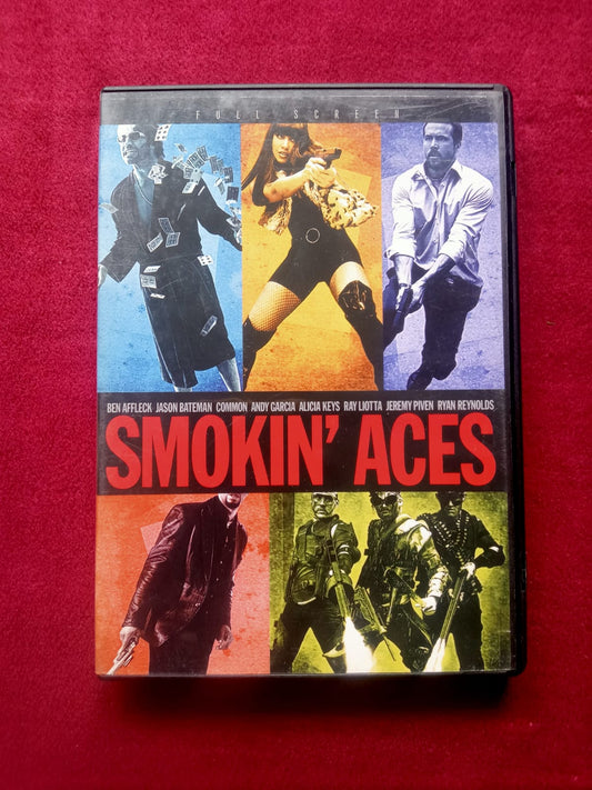 Smokin' Aces. DVD importado. formato muerto