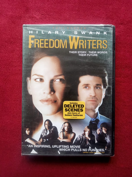Freedom Writers. DVD nuevo, importado. formato muerto