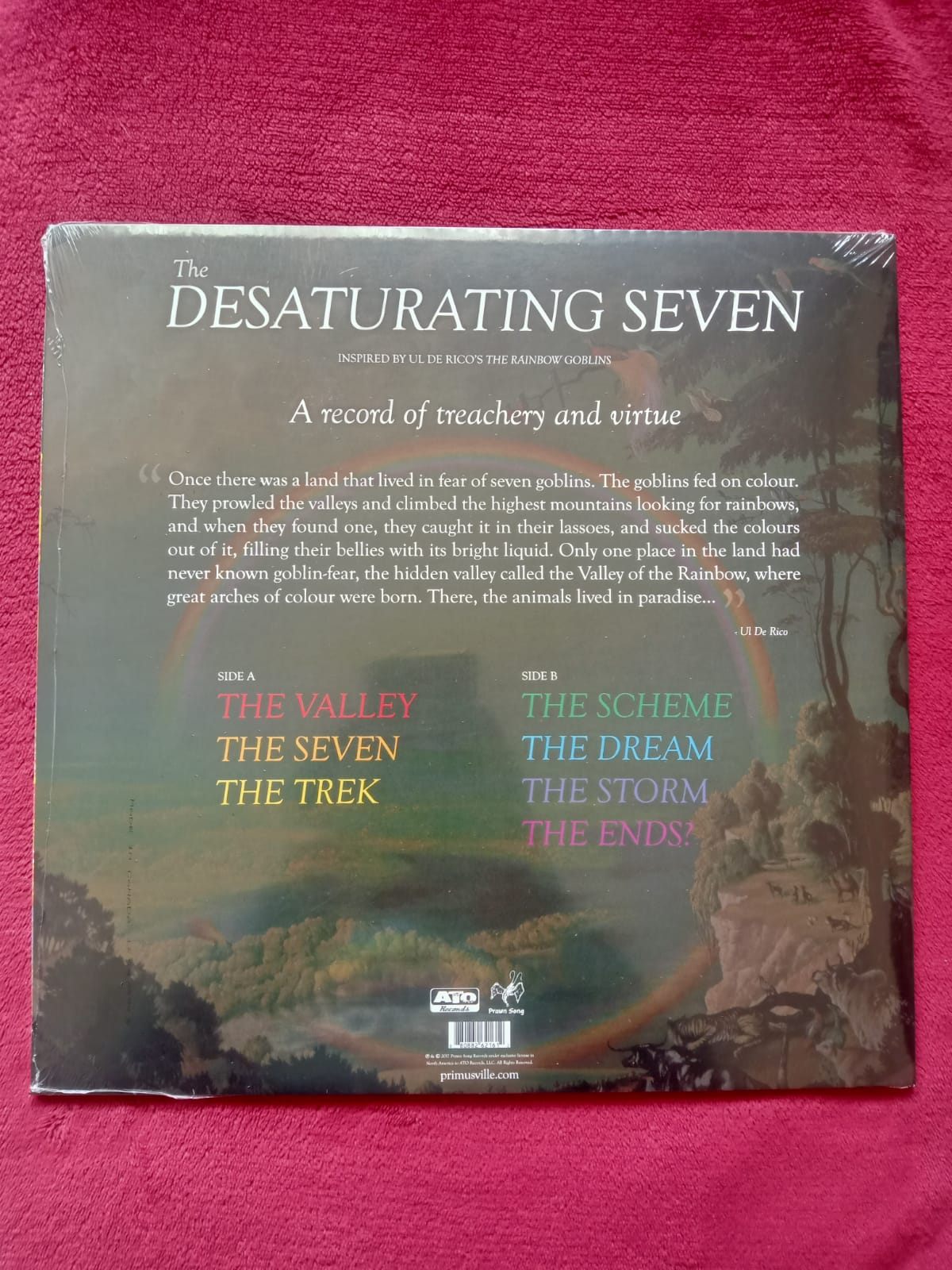 Primus. The Desaturating Seven. Vinilo nuevo. formato muerto