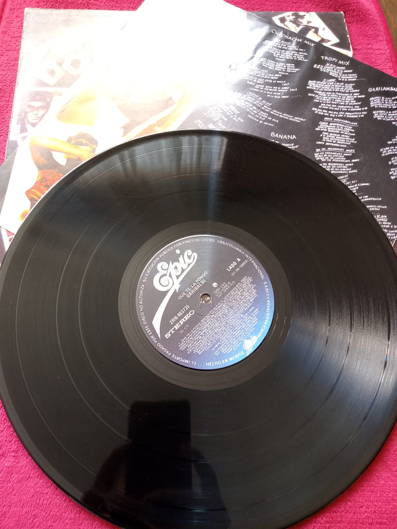 Garibaldi – Que Te La Pongo. Vinilo. formato muerto