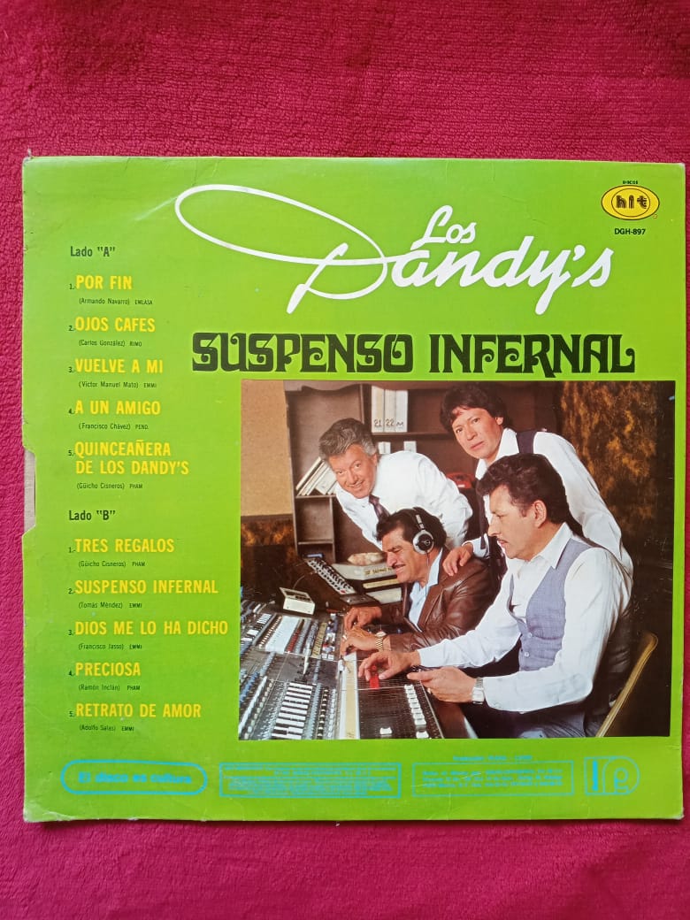 Los Dandys – Suspenso Infernal . Vinilo nacional.