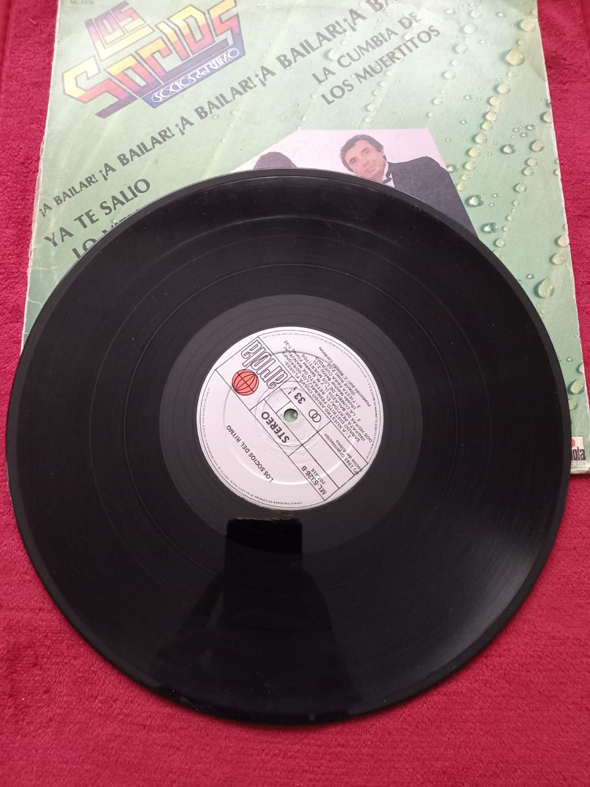 Los Socios del Ritmo – ¡A Bailar! ¡A Bailar!. Vinilo. formato muerto