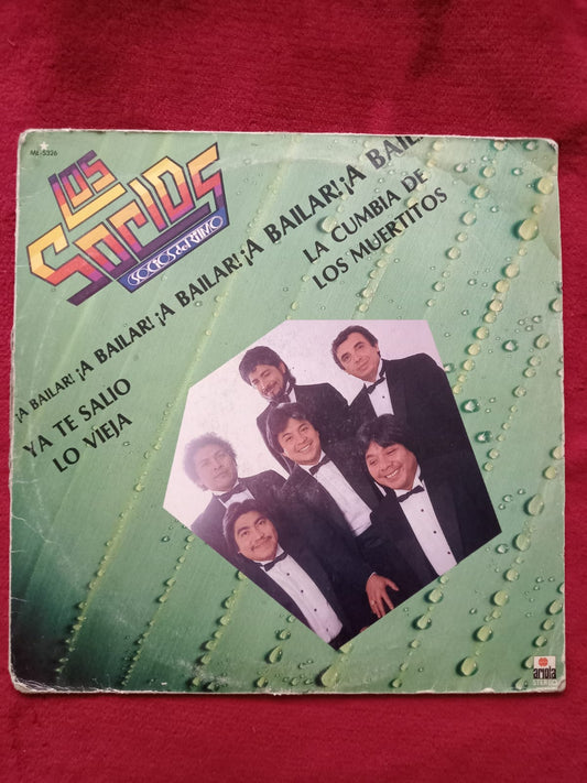 Los Socios del Ritmo – ¡A Bailar! ¡A Bailar!. Vinilo. formato muerto