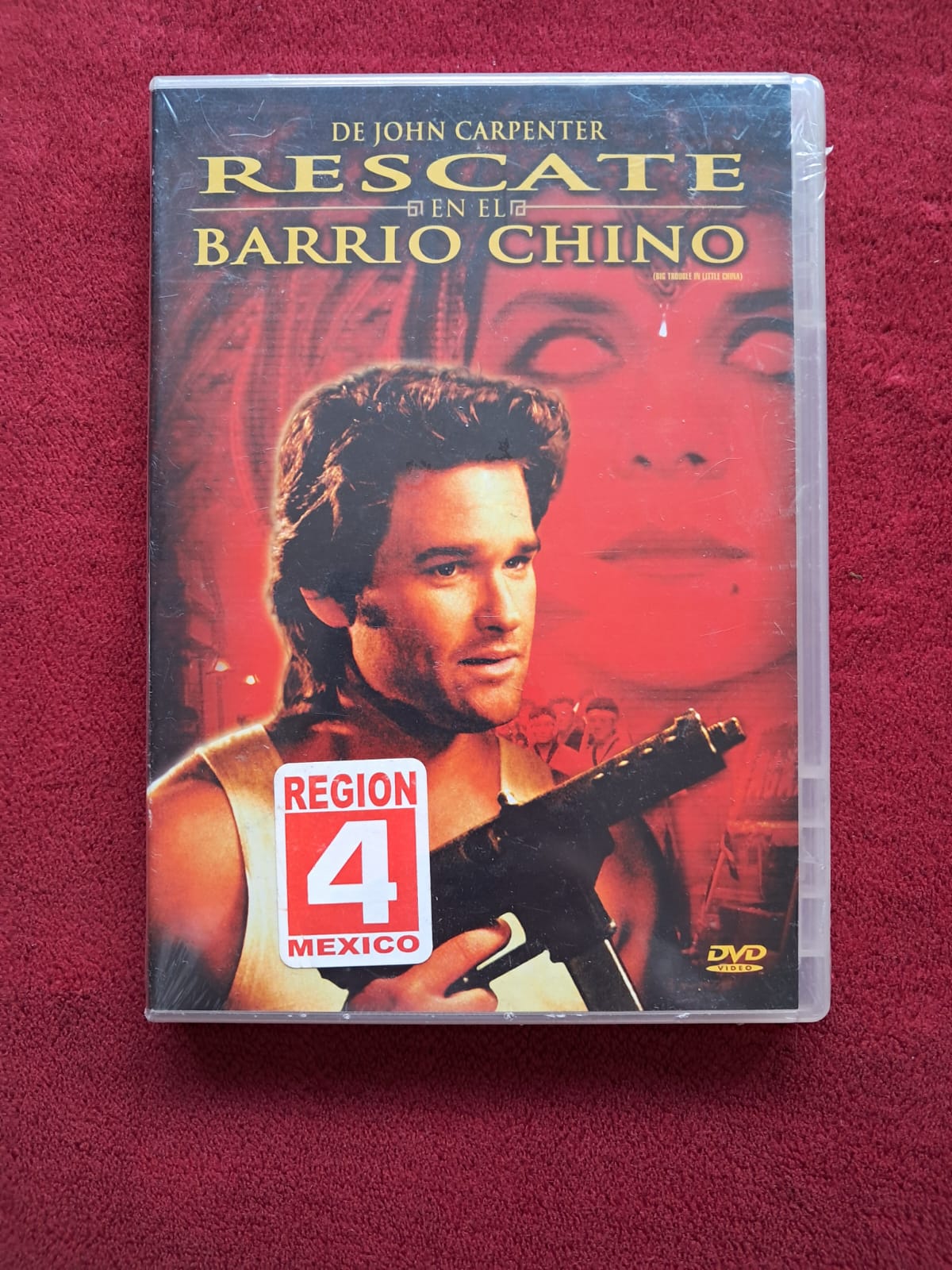 Rescate en el Barrio Chino. DVD nuevo. tienda de vinilos discos de vinilo mexico formato muerto