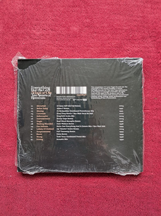 Everything But the Girl. Adapt or Die: Ten Years of Remixes. Cd nacional excelente estado. tienda de vinilos discos de vinilo mexico formato muerto