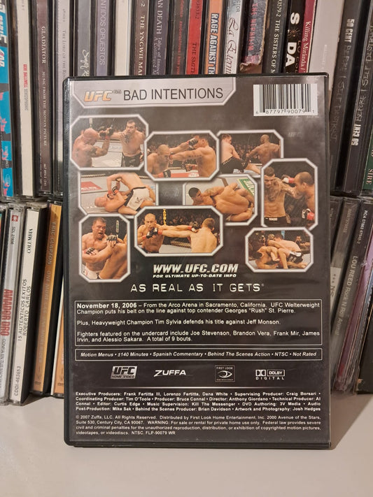 UFC 73 - Stacked. DVD importado. formato muerto