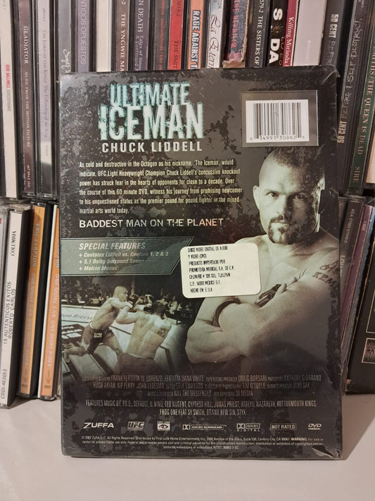 UFC : Ultimate Iceman. DVD nuevo. formato muerto