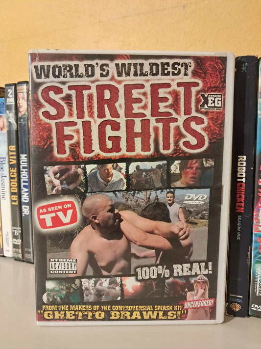 World's Wildest Street Fights 1. DVD importado en buen estado. formato muerto