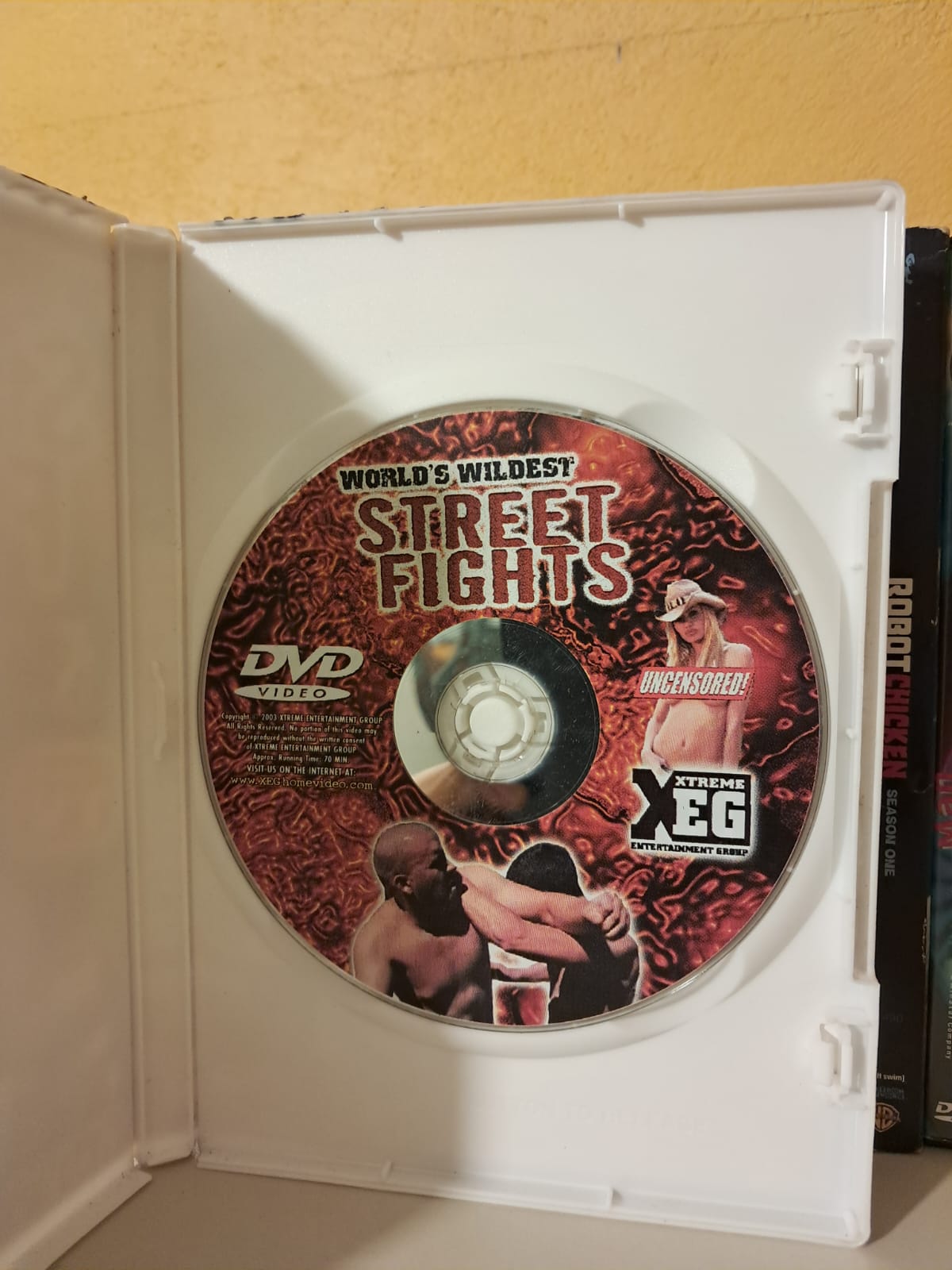 World's Wildest Street Fights 1. DVD importado en buen estado. formato muerto