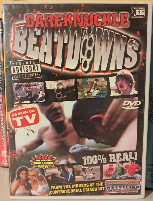 BareKnuckle Beatdowns. DVD importado en buen estado.