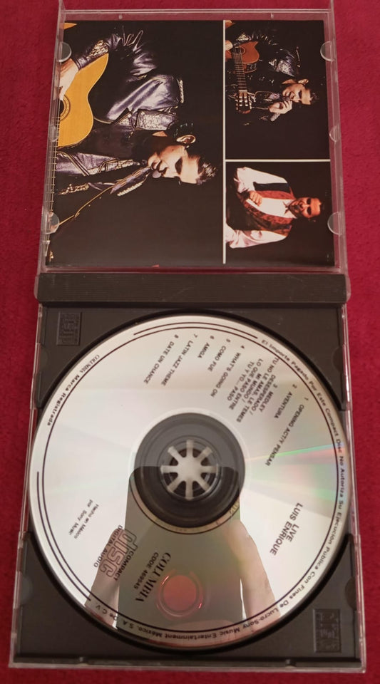 Luis Enrique – En Vivo. Cd excelente estado. formato muerto