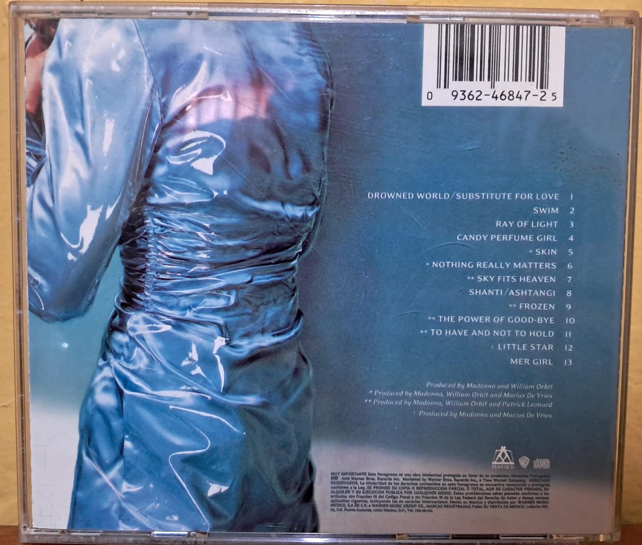 Madonna. Ray of Light. Cd nacional excelente estado. formato muerto