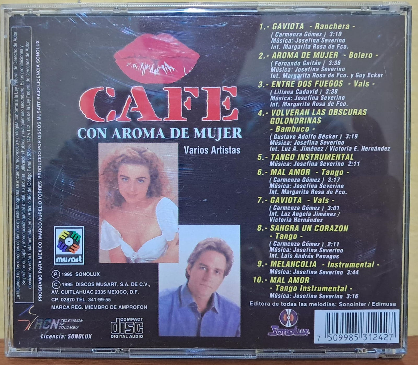 Café con aroma de mujer. Cd en buen estado. formato muerto
