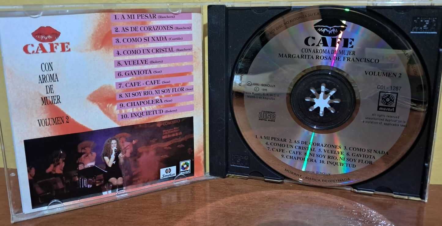 Café con aroma de mujer volumen 2. Cd en buen estado. formato muerto