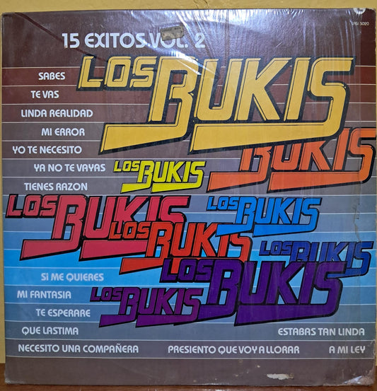 Los Bukis – 15 Exitos Vol. 2. Vinilo. formato muerto