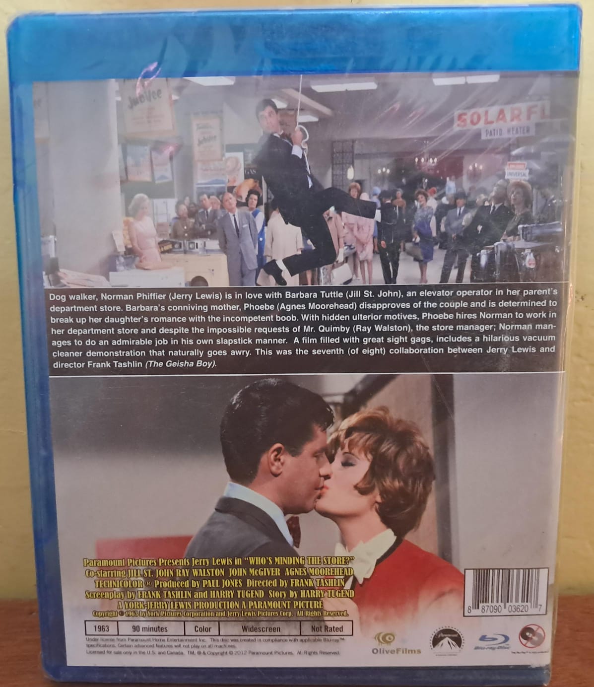 Who’s Minding the Store?. Blu-ray nuevo, importado. formato muerto