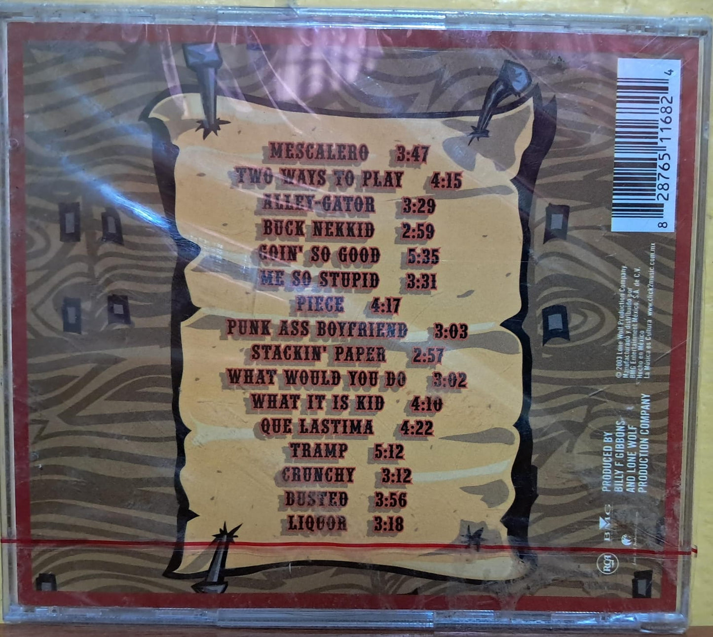 ZZ Top. Mescalero . Cd nuevo.