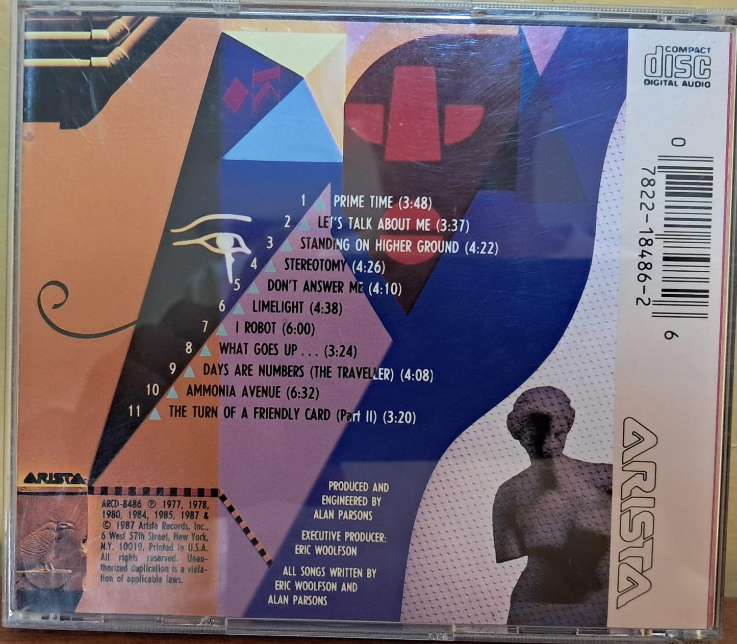 🌠The Alan Parsons Project – The Best of... Volume 2. Cd importado. formato muerto