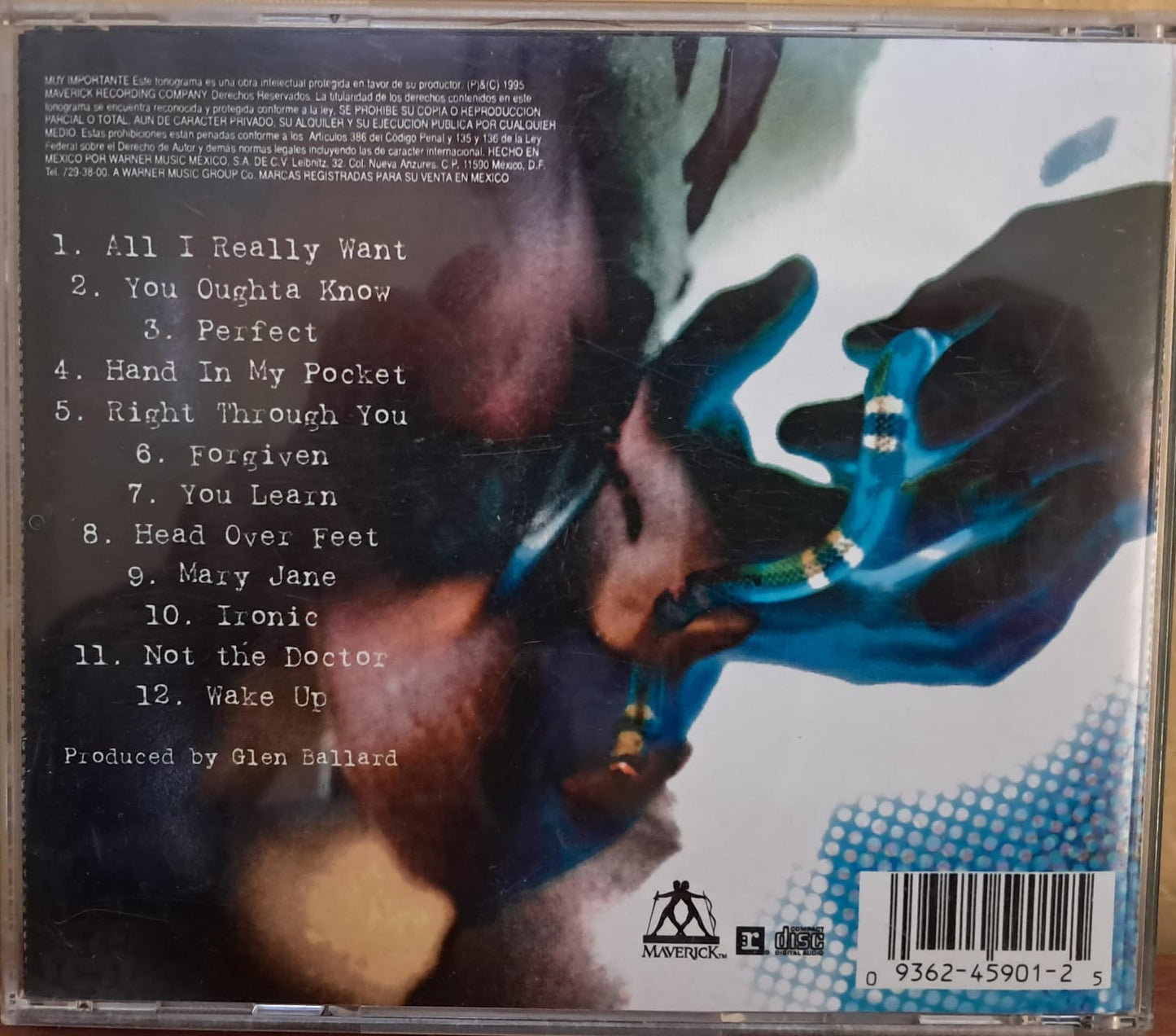 Alanis Morissette – Jagged Little Pill. Cd nacional. formato muerto