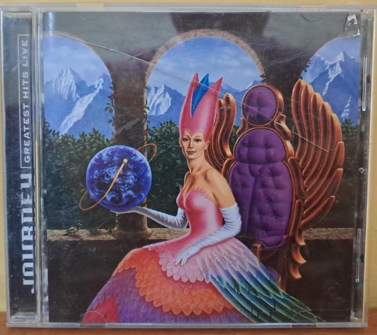 Journey – Greatest Hits Live. Cd nacional. formato muerto