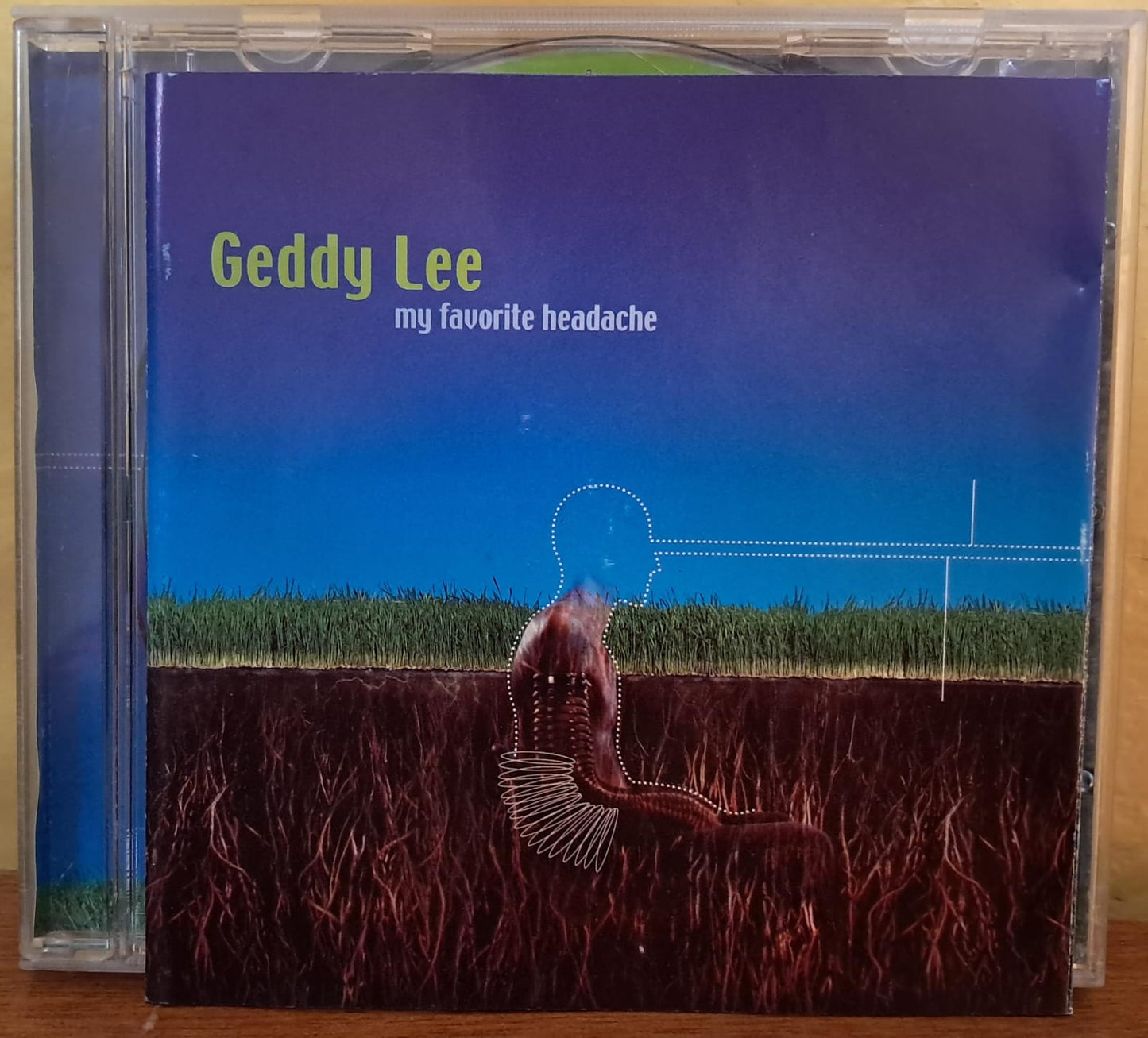 🧠Geddy Lee – My Favourite Headache. Cd importado. formato muerto