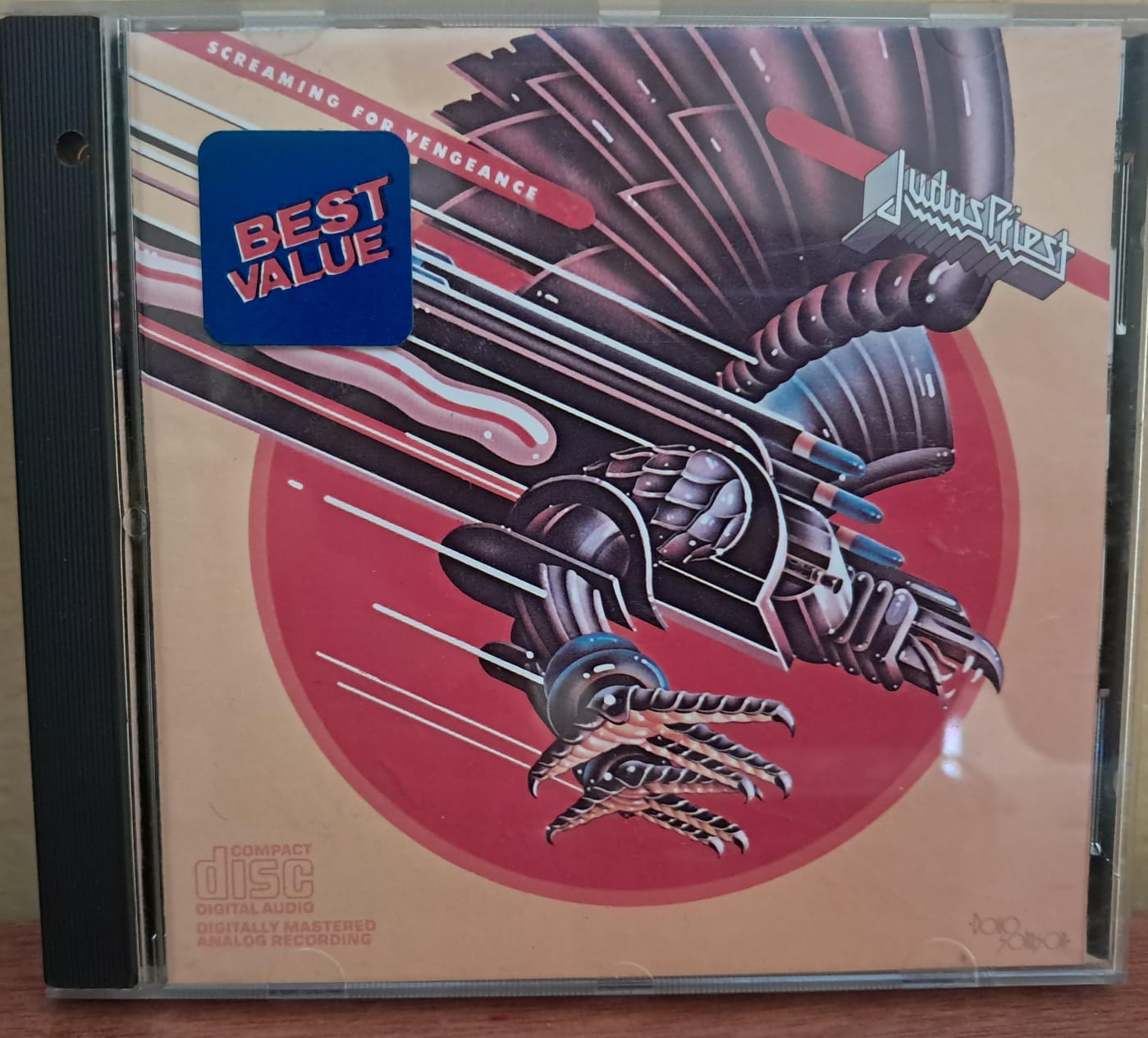 🦅⚡ Judas Priest – Screaming for Vengeance. Cd importado. formato muerto