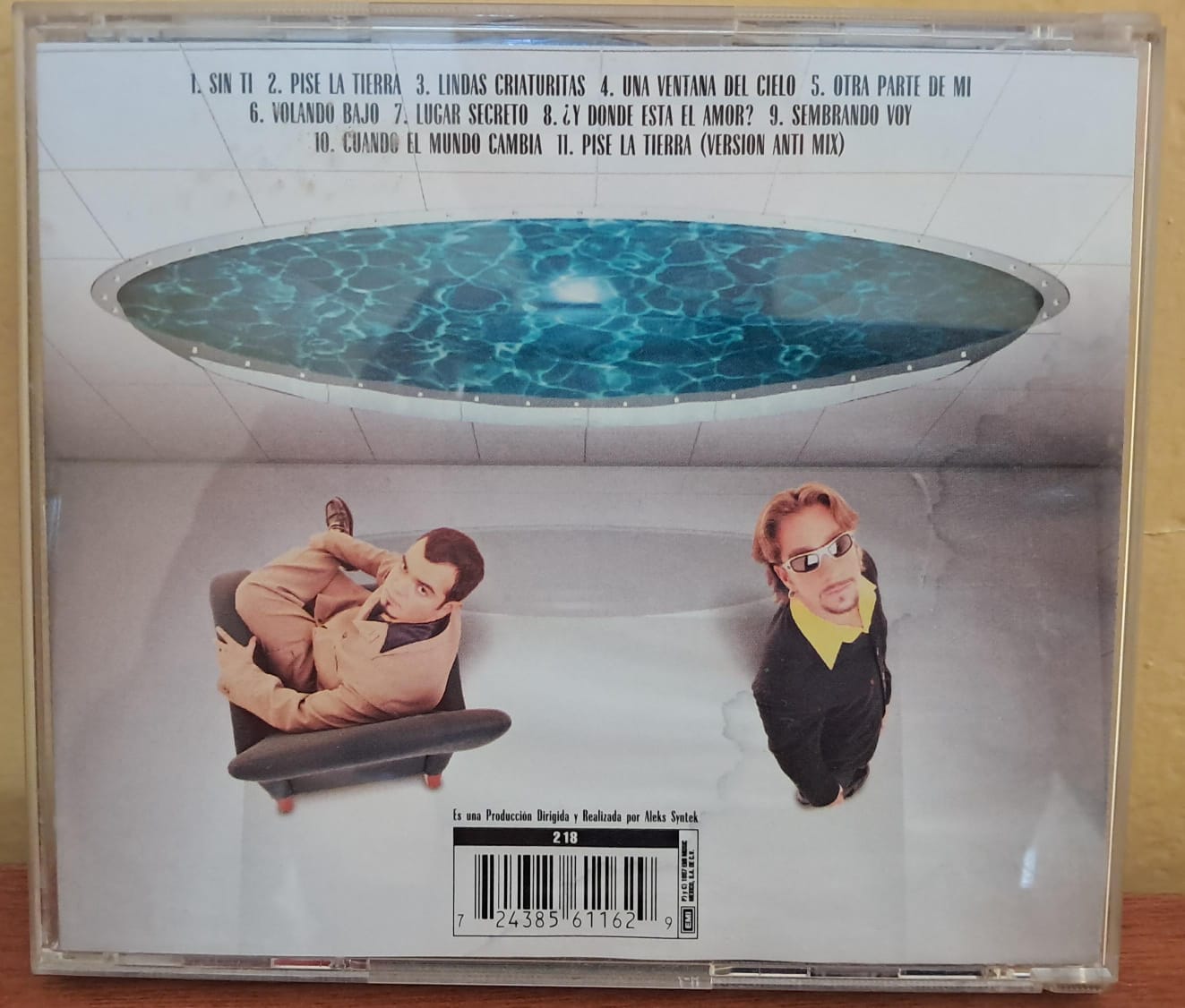 🌌🎹 Aleks Syntek – Lugar Secreto. Cd. formato muerto