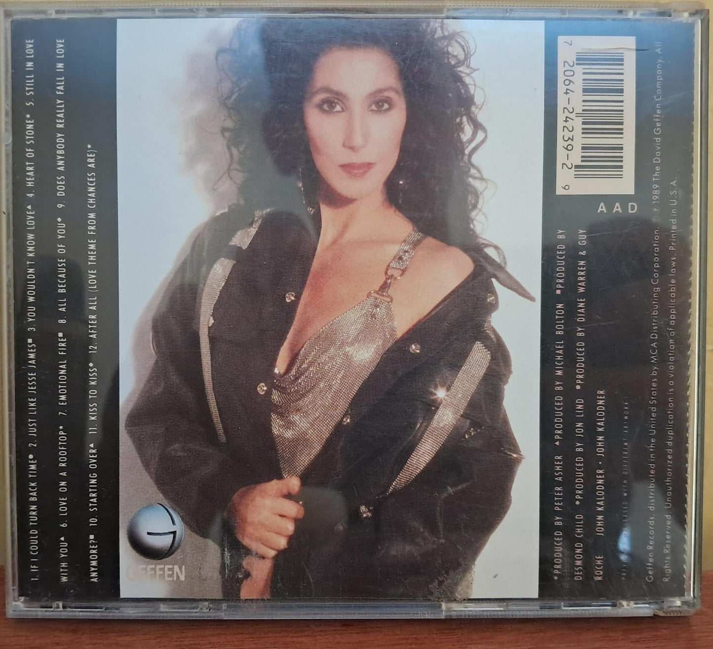 💔🖤 Cher – Heart of Stone. Cd importado. formato muerto
