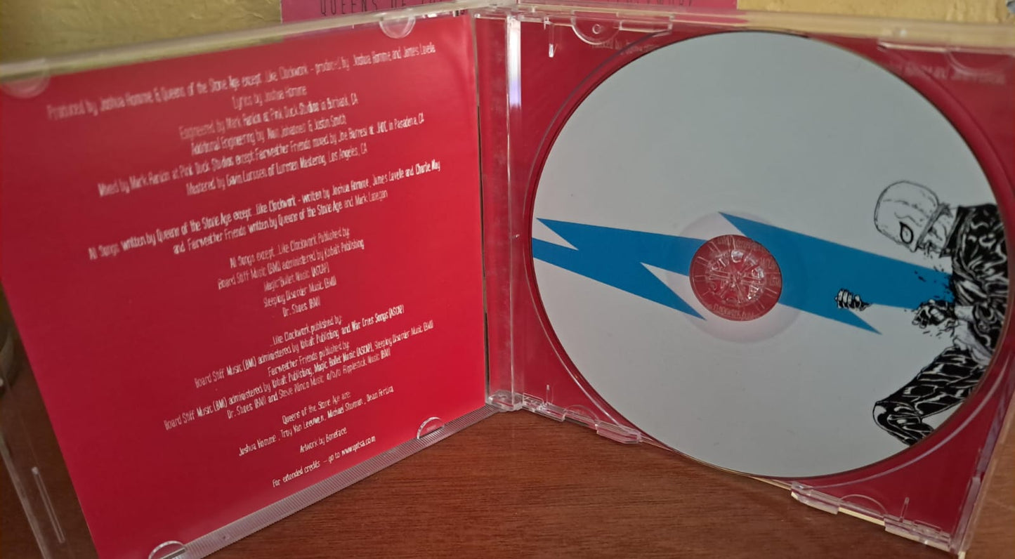 🕰️🩸 Queens of the Stone Age – …Like Clockwork. Cd nacional. formato muerto