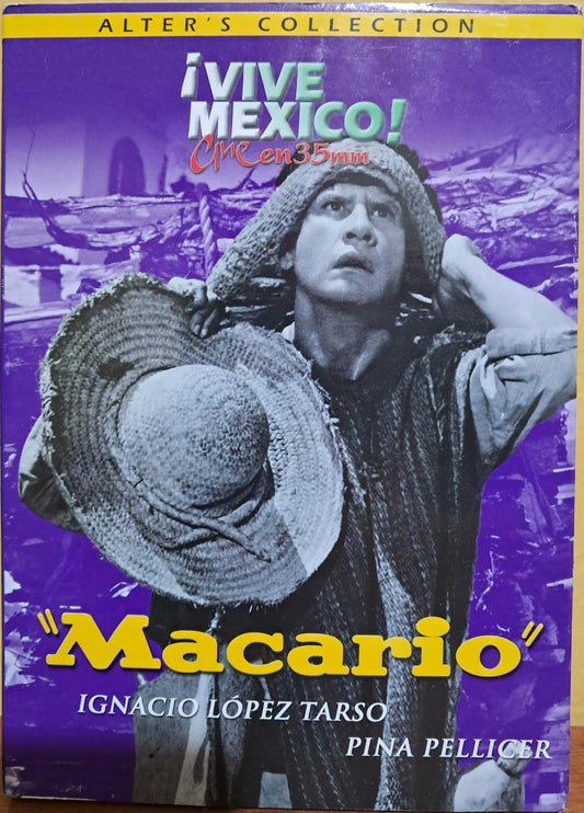 Macario. DVD importado en excelente estado. formato muerto