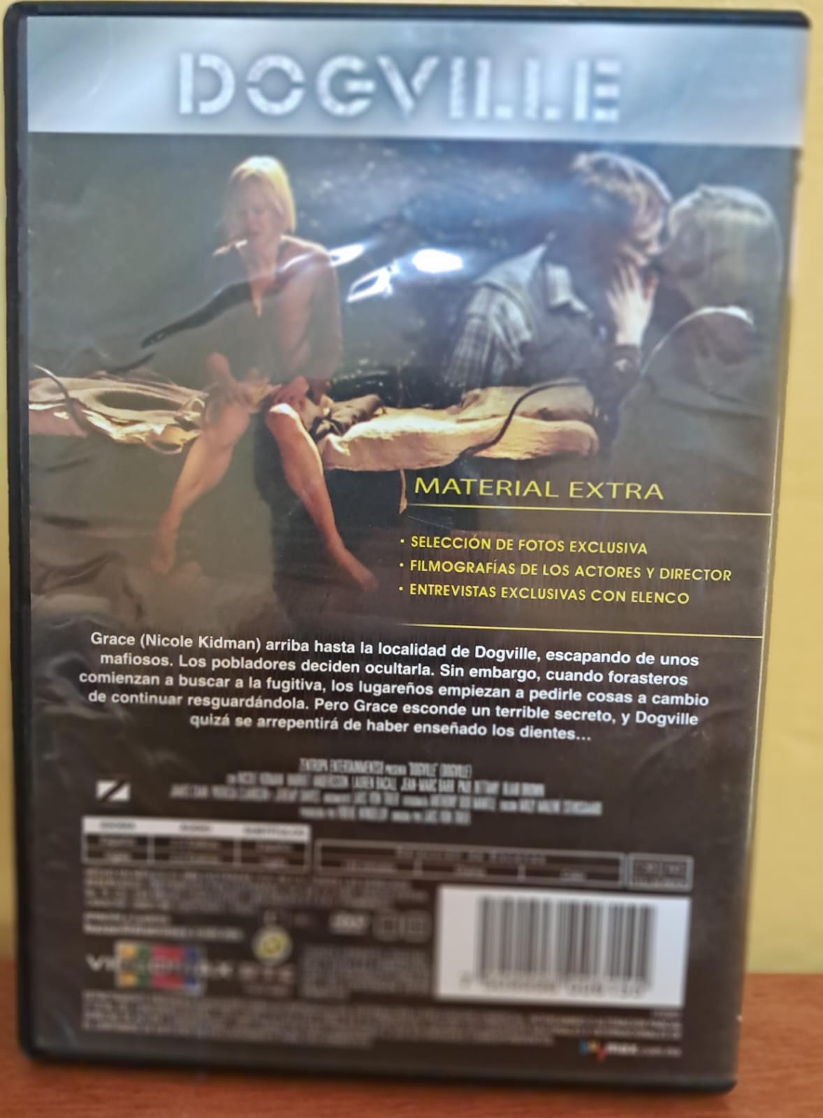 🎬 Dogville – DVD Nacional. Excelente estado. formato muerto