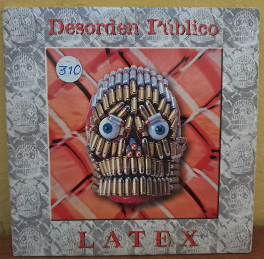 Desorden Público – Latex. Cd single. formato muerto