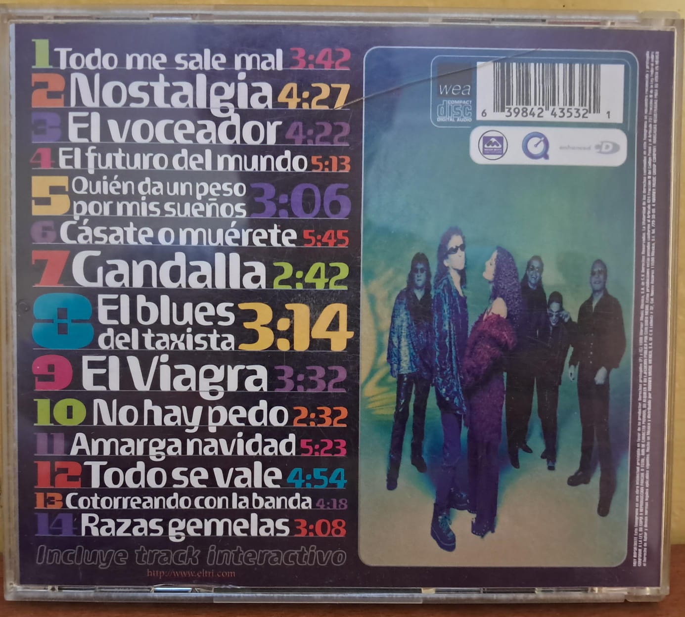El Tri – Fin De Siglo. Cd en buen estado. formato muerto