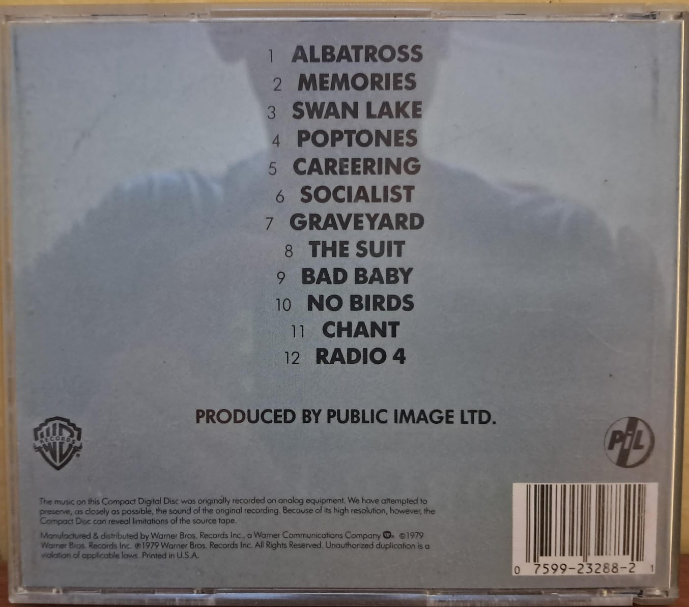 🌀 Public Image Ltd – Second Edition. Cd importado. formato muerto