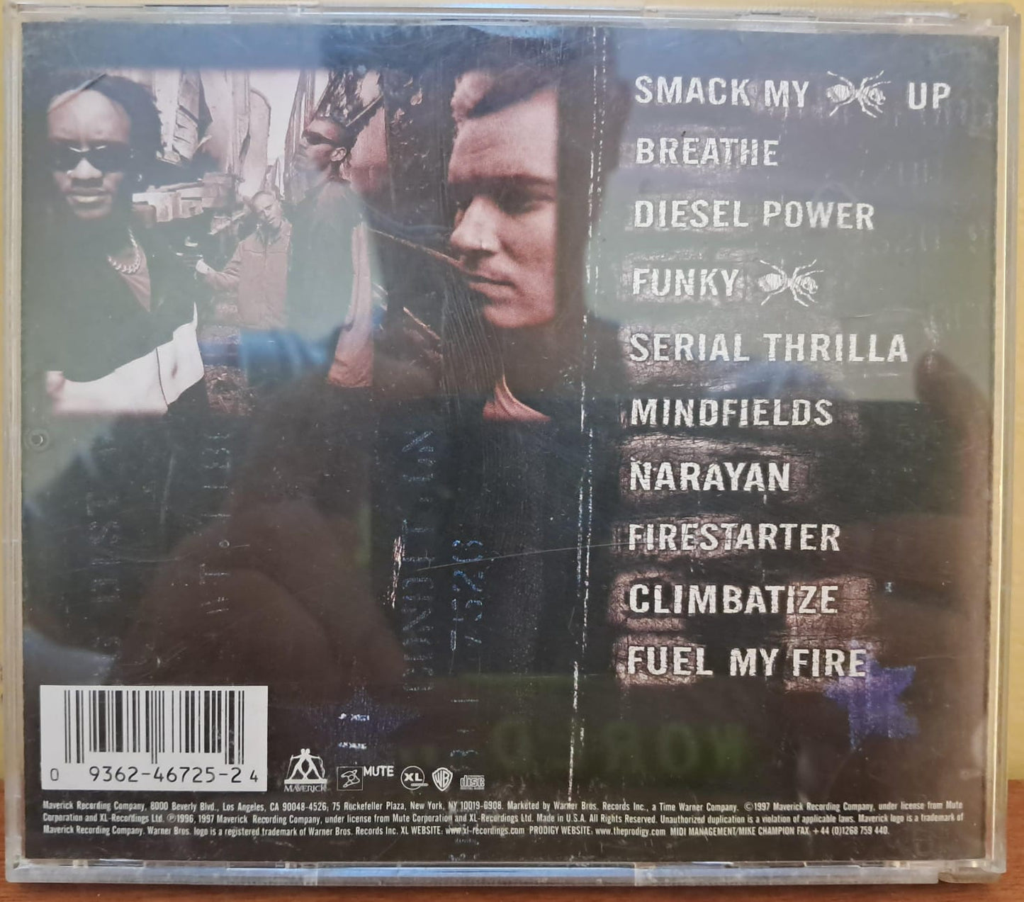 🔥 The Prodigy – The Fat of the Land. Cd en buen estado. formato muerto