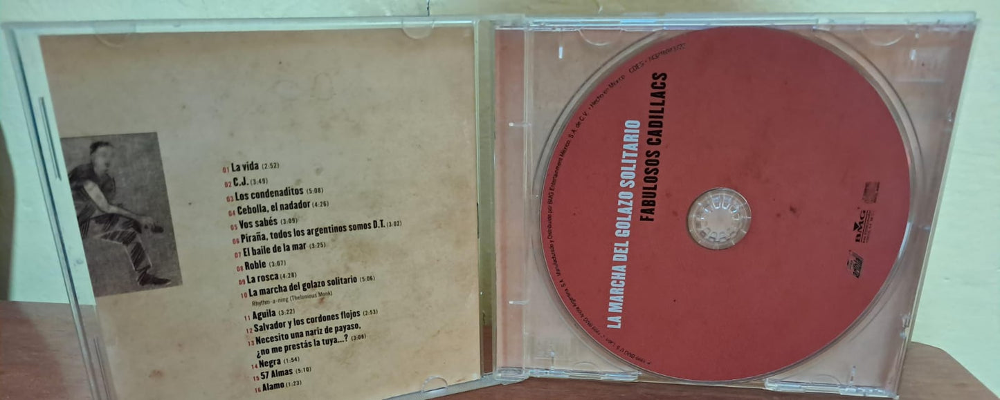 Los Fabulosos Cadillacs – La Marcha Del Golazo Solitario. Cd en buen estado. formato muerto