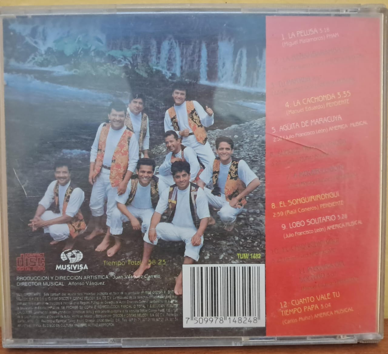 Perla Colombiana. Agua de Vida. Cd.