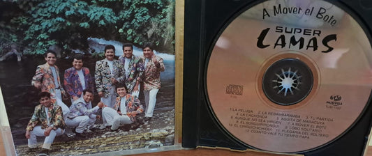 Super Lamas – A Mover El Bote. Cd en buen estado.