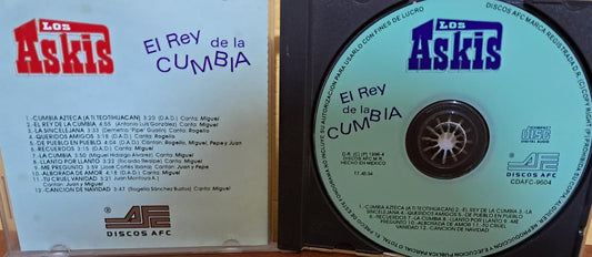 Los Askis – El Rey De La Cumbia. Cd en buen estado.