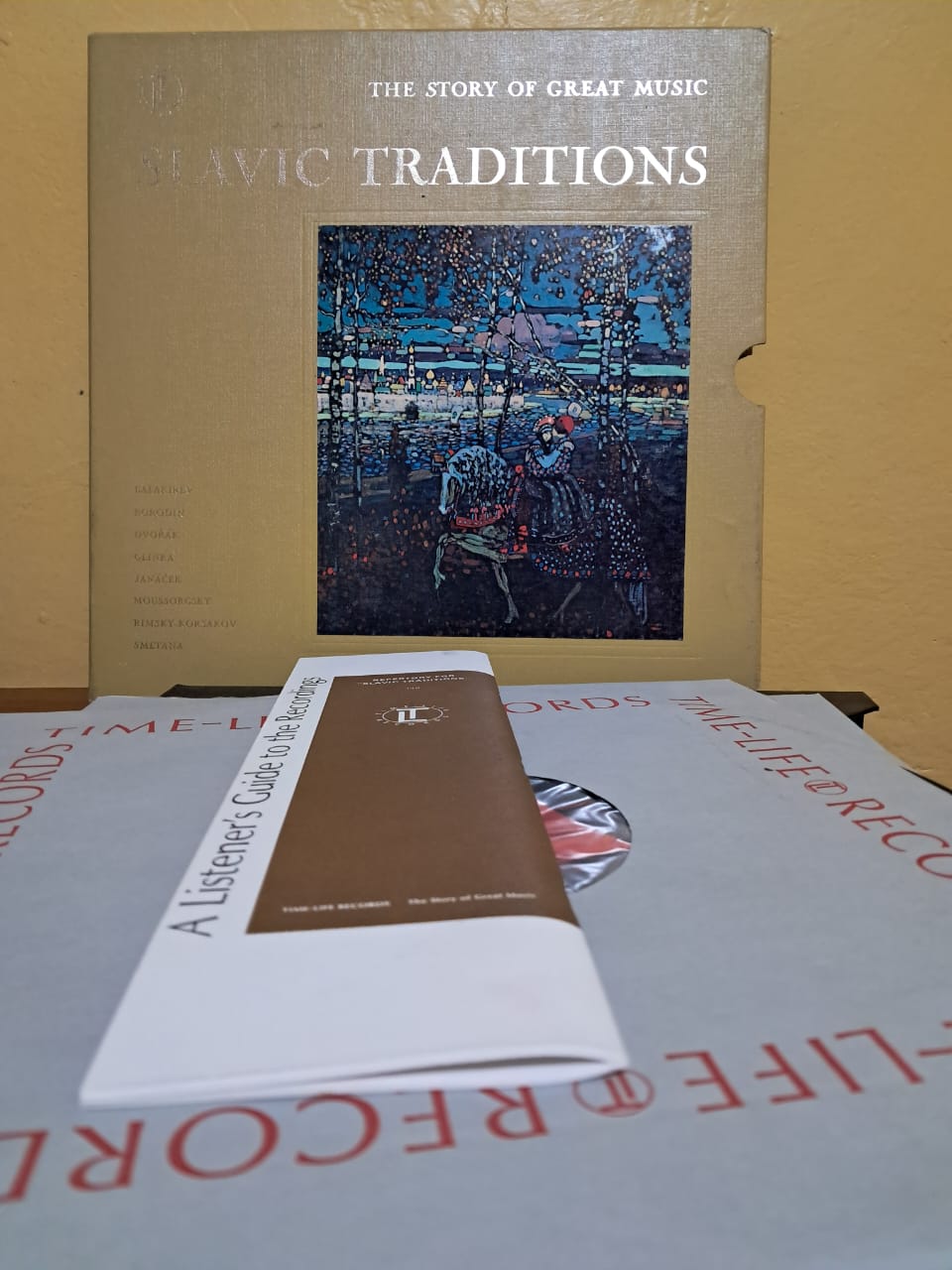 Varios – The Story Of Great Music: Slavic Traditions. 4 vinilos. Excelente estado.