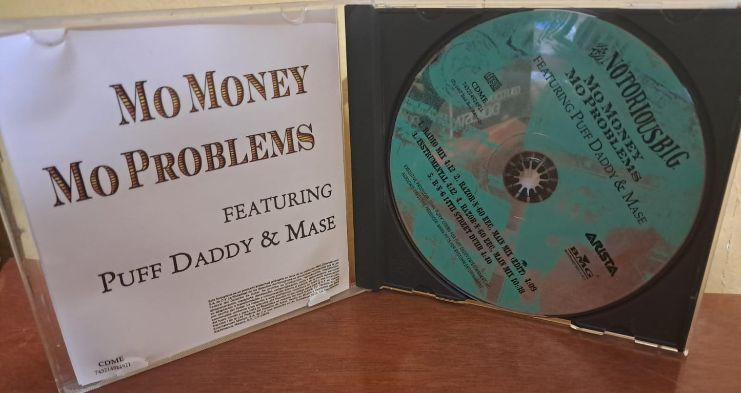 💿 Mo Money Mo Problems – CD Single (1997) 💿 formato muerto