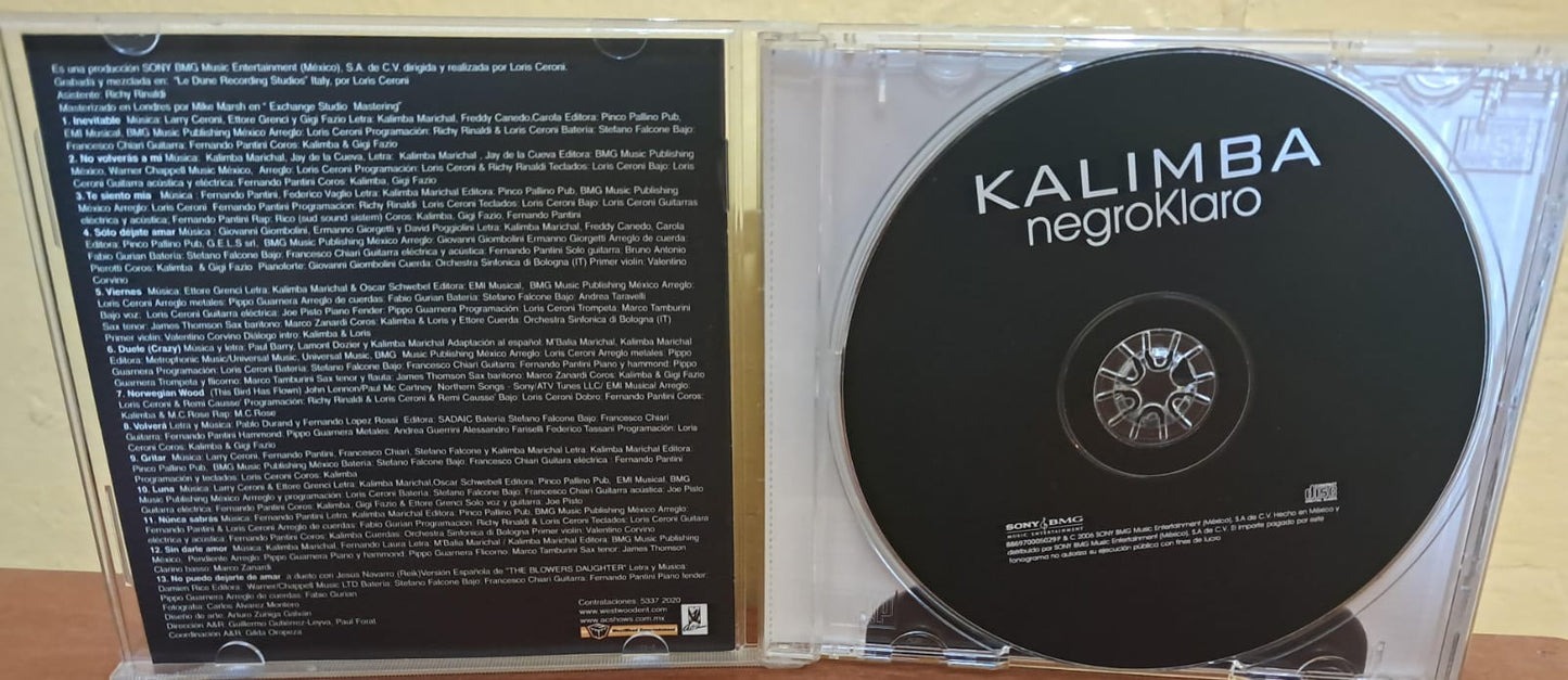 🎧 NegroKlaro – Kalimba (2006/2007). Cd. formato muerto