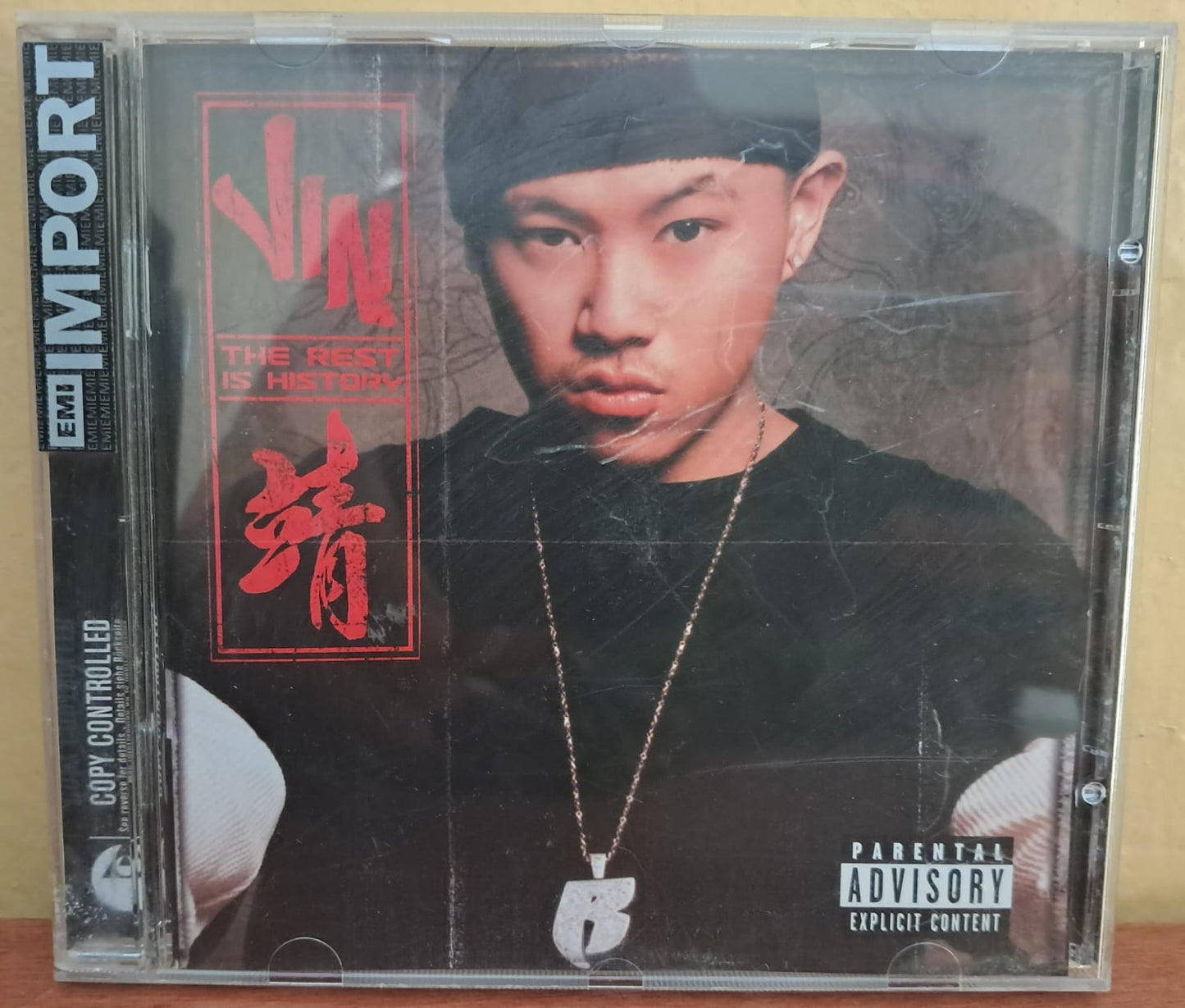Jin The Rest Is History Cd importado en buen estado. formato muerto