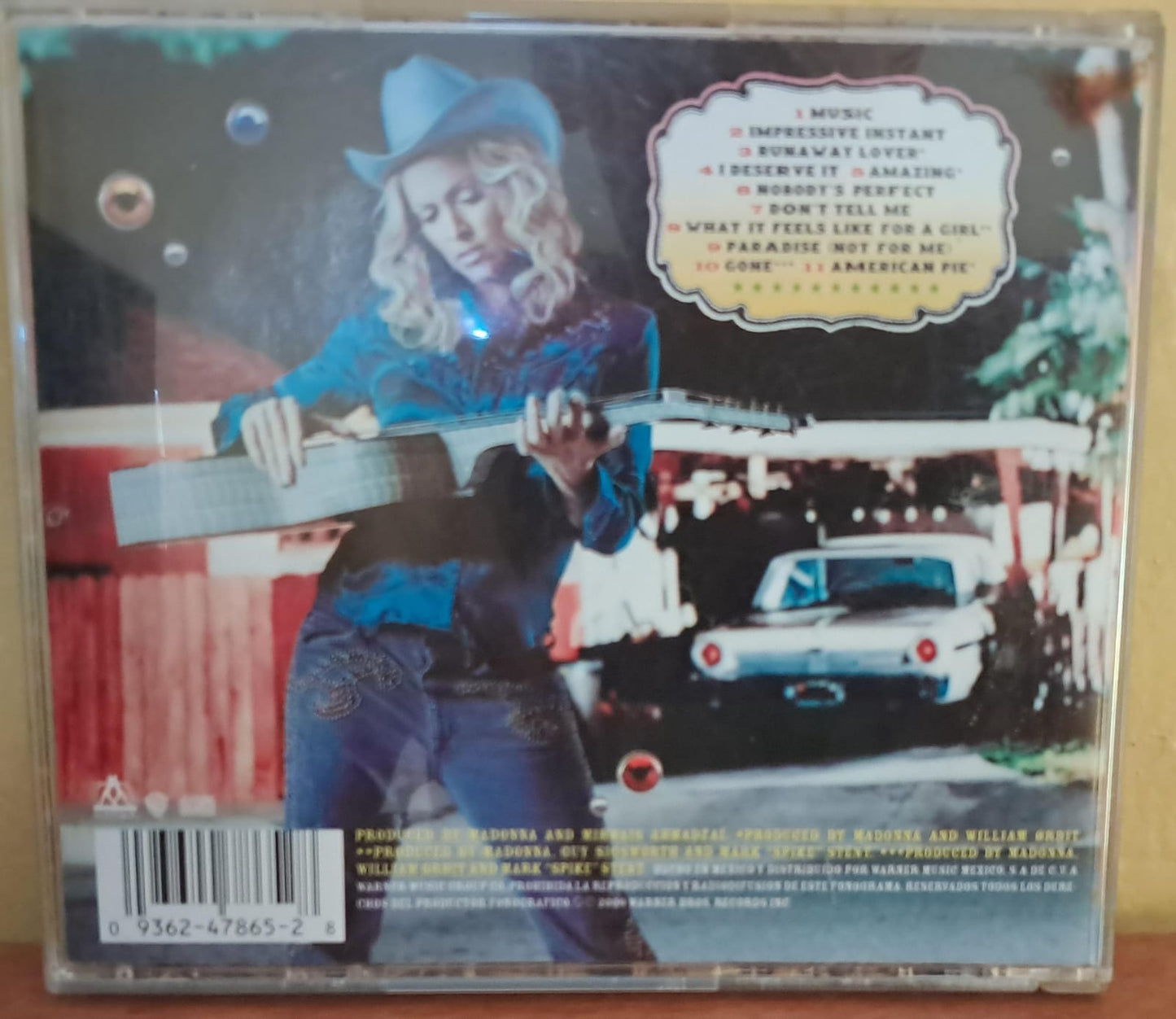 Madonna – Music. Cd en buen estado. formato muerto